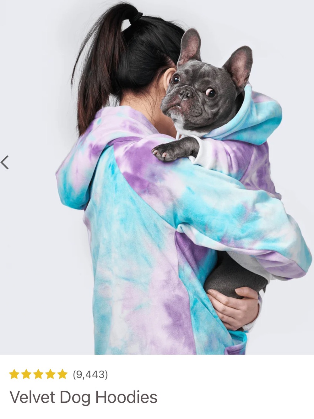 💜Tie-Dye Velvet Hoodie - Picture 2 of 7